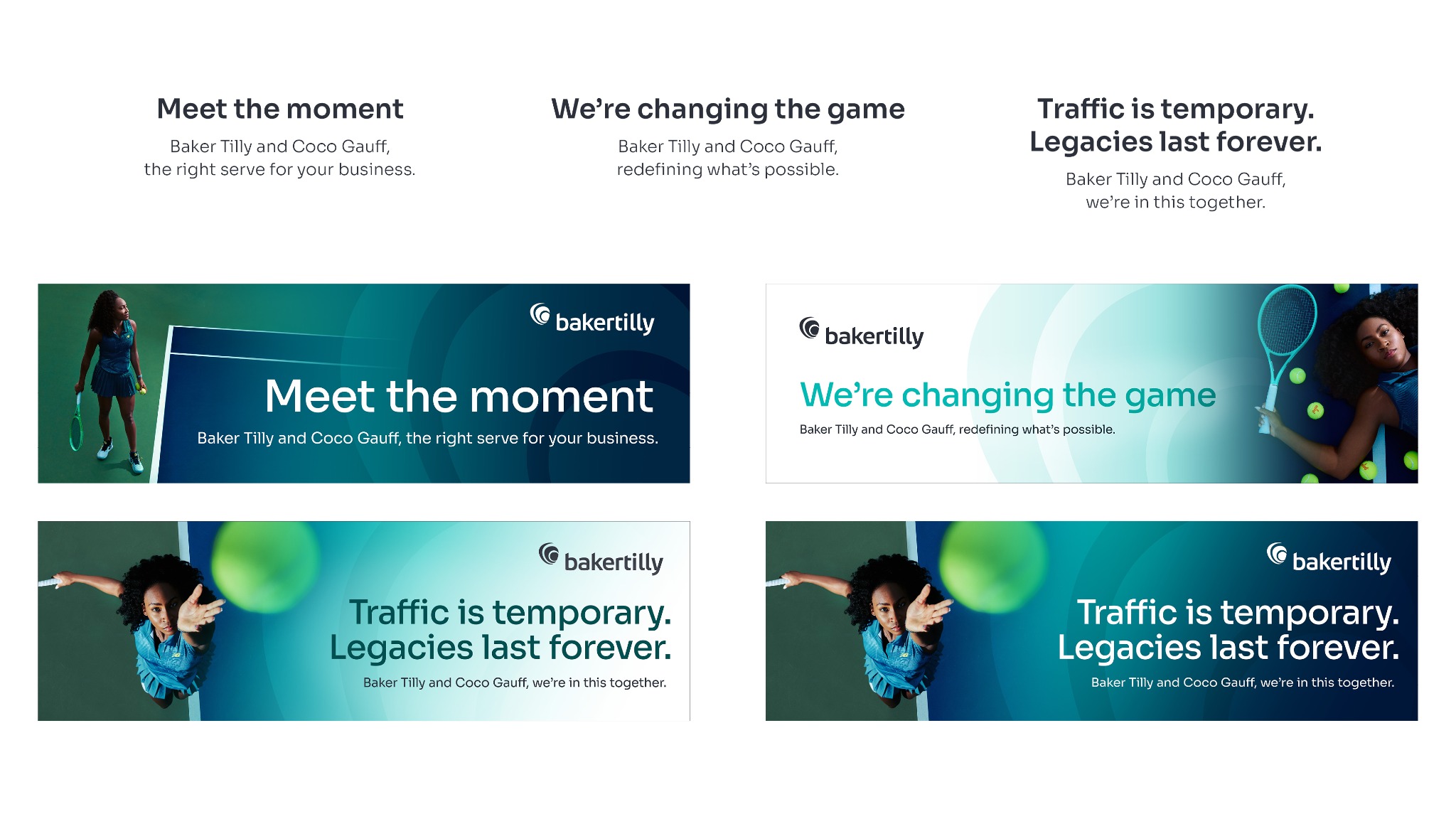 Meet the Moment campaign messages and creative concepts